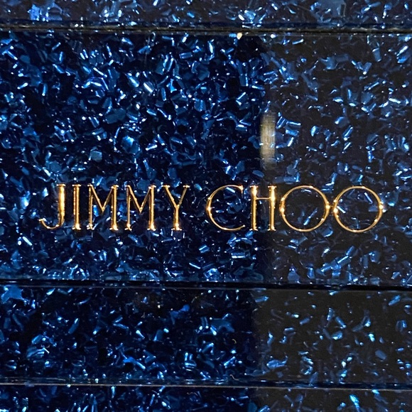 Fabulous Ombré (Navy to Blue) JIMMY CHOO Crossbody/Clutch - Picture 3 of 9